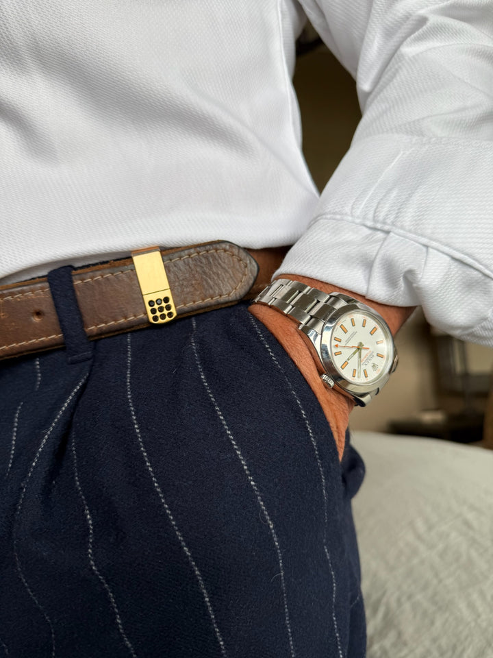 First Class Gold and Smoky Quartz Belttric