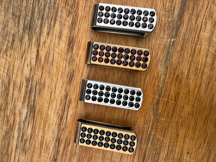 First Class Silver and Black Spinel Belttric