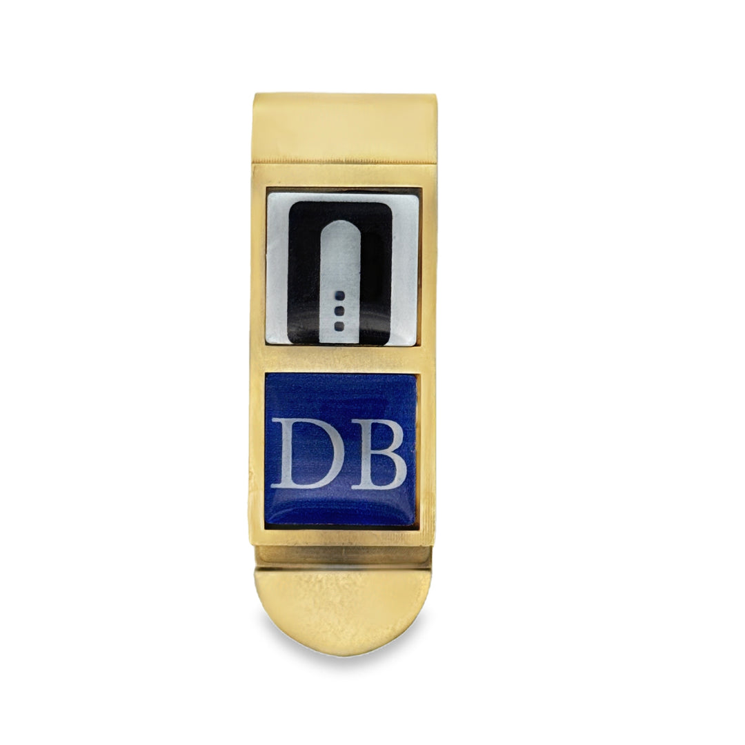 The Traveler Multipurpose Antique Brass With Belttric Logo Golf Clip